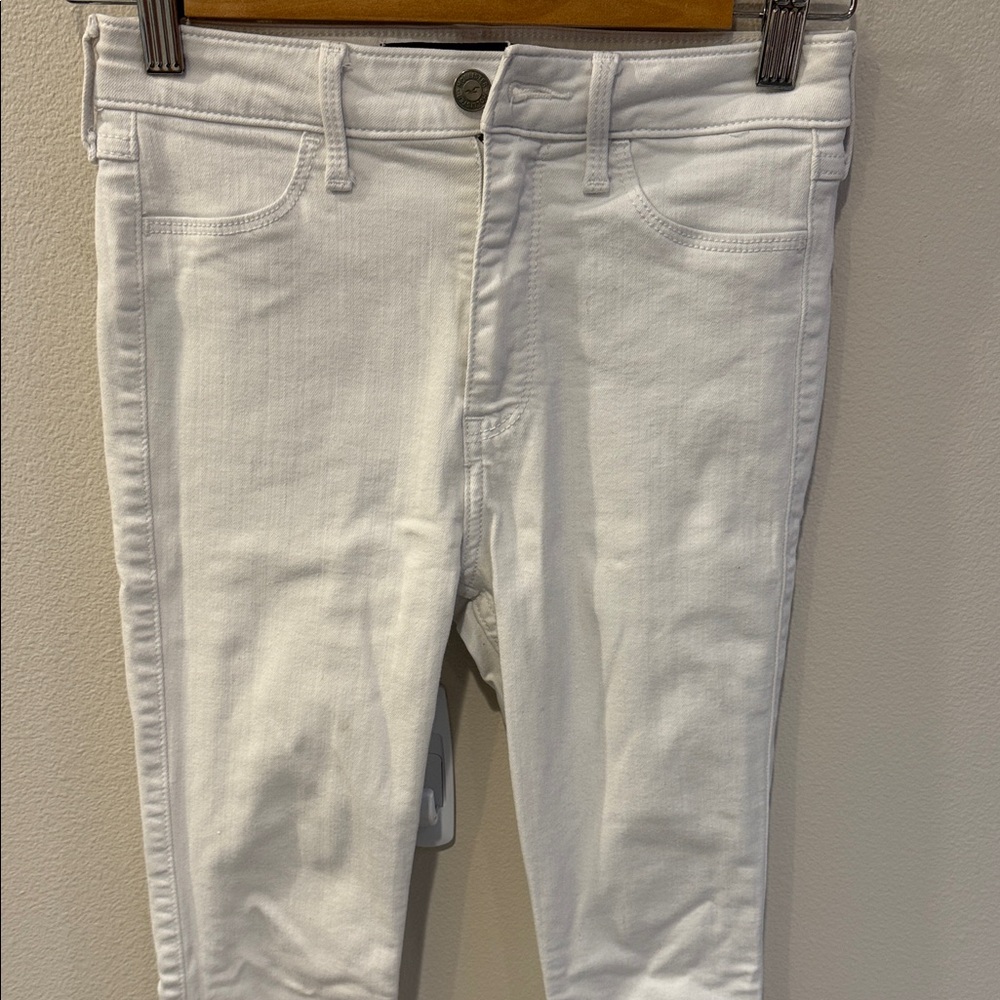 Holster high rise white Jean legging